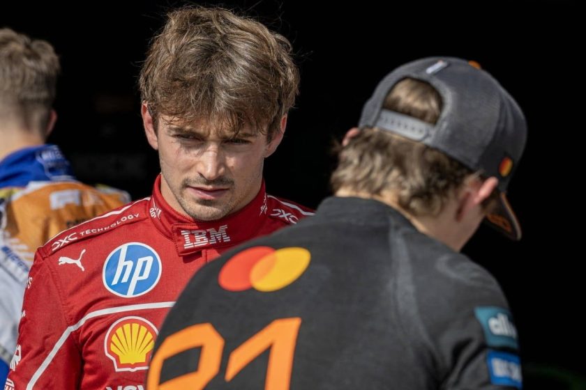 Oscar Piastri Grapples with Intense Showdown Against Charles Leclerc in Thrilling F1 Encounter