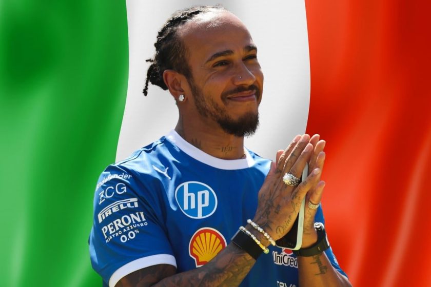 Lewis Hamilton wins over Italian media after superb Ferrari podium