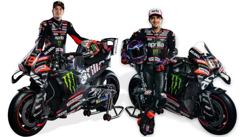 Revving Up the Future: Aprilia Makes History with Monster Energy MotoGP Title Sponsorship