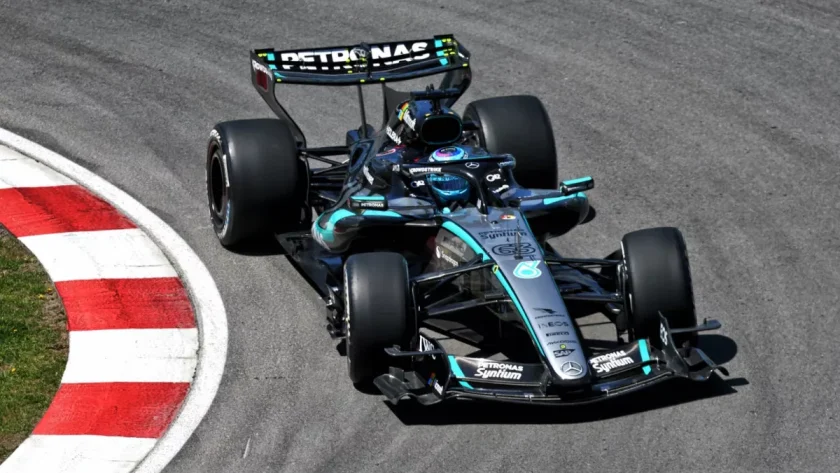 George Russell Shines as he Secures Pole Position in F1 Canadian GP Sprint Qualifying