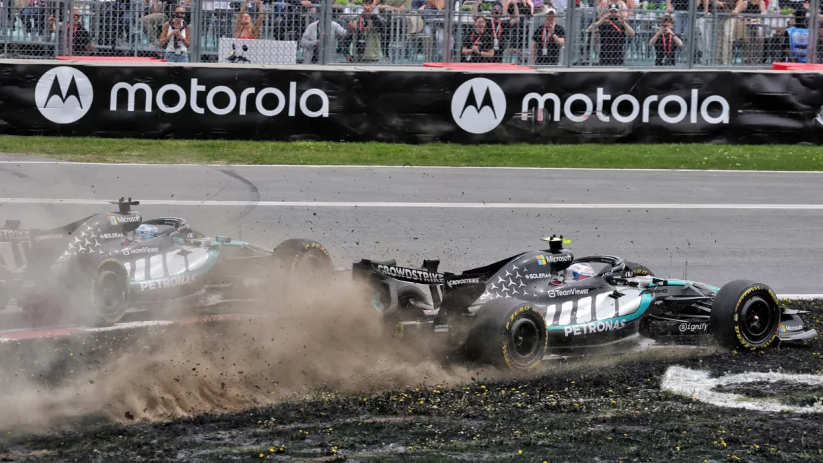 Russell's Triumph: Antonelli's Unfortunate Defeat in Thrilling F1 Canadian GP Sprint