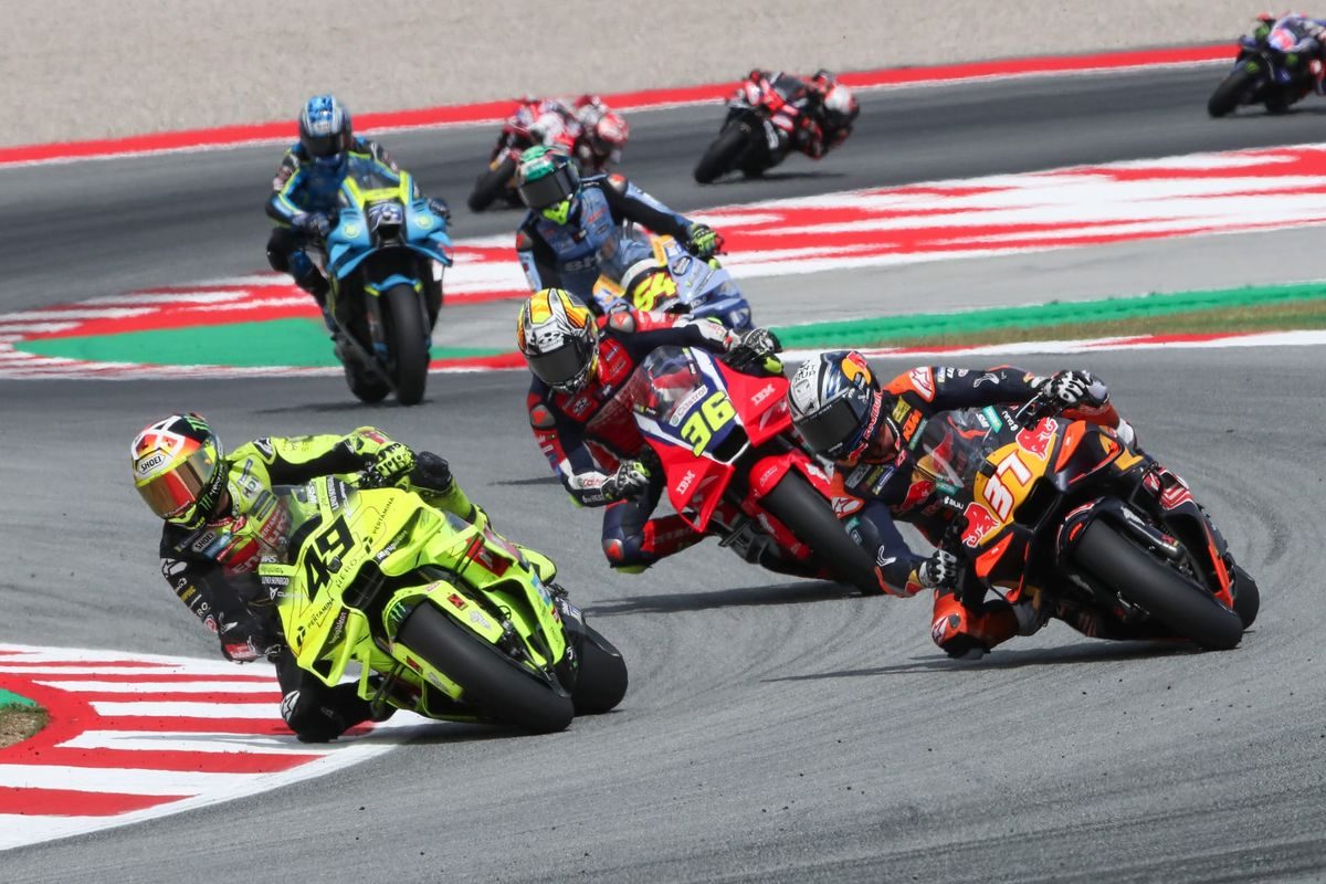 Thrilling Victory: Di Giannantonio Triumphs in Dramatic Two-Stage Race as Martin's Race Ends Abruptly