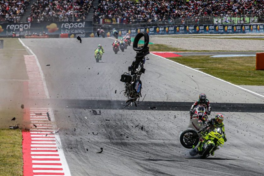 Lessons of Safety: Analysis of Barcelona Crashes in MotoGP