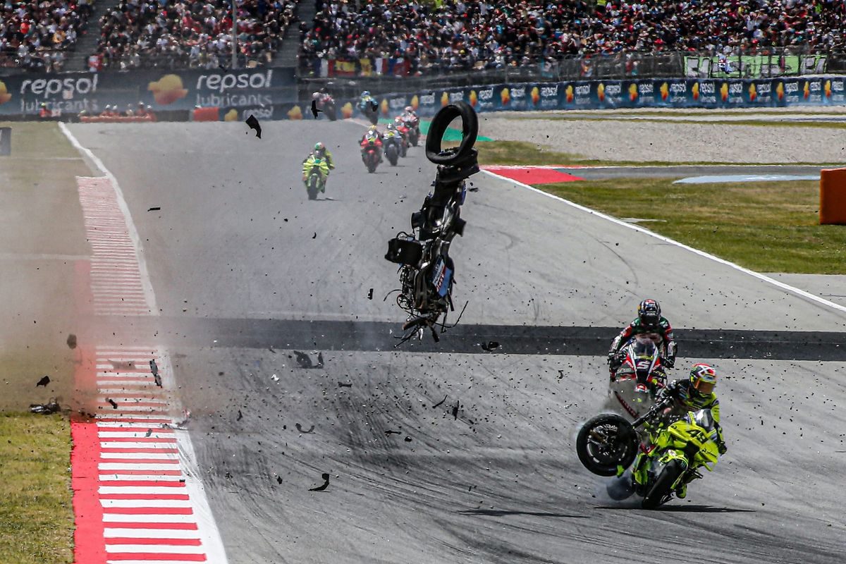 Lessons of Safety: Analysis of Barcelona Crashes in MotoGP