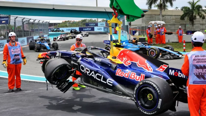 Dramatic Collision: Isack Hadjar and Pierre Gasly's Jaw-Dropping Exit at F1 Miami GP
