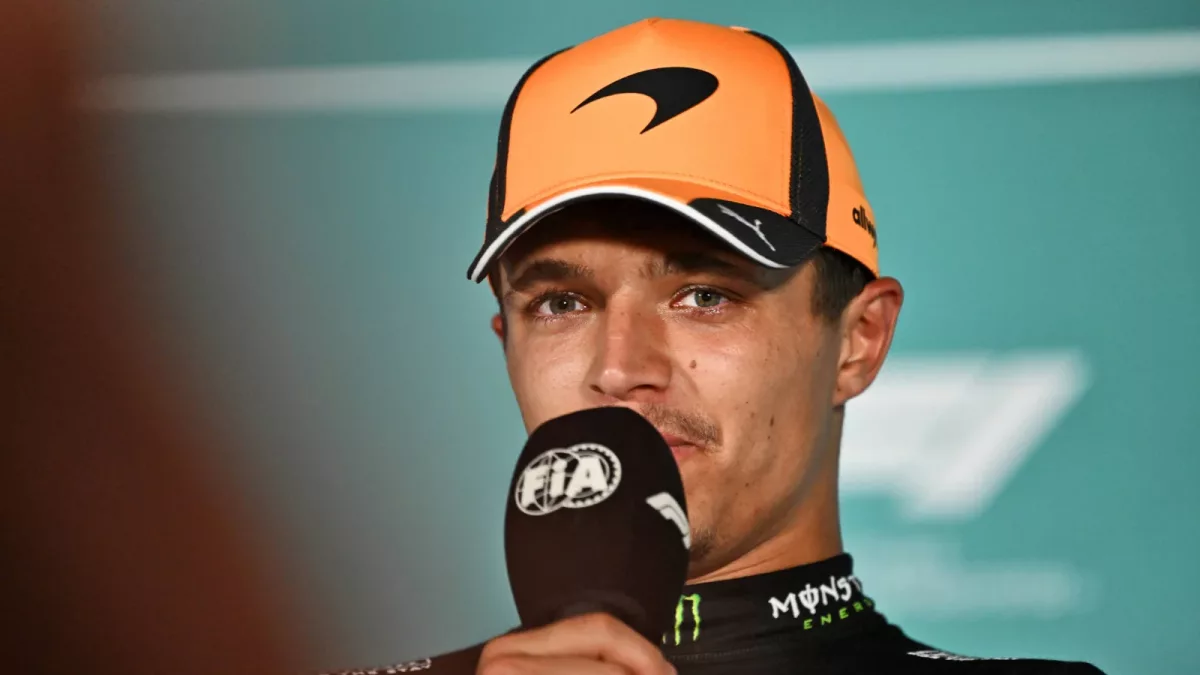 Rising Star Lando Norris Demonstrates Patience and Potential with McLaren in Miami F1 Showcase