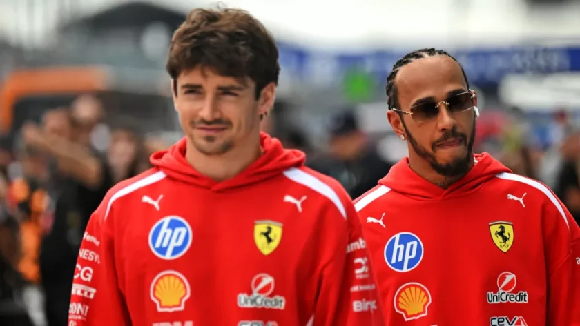 Revving Up the Debate: Hamilton and Leclerc on Ferrari's Electric Luce
