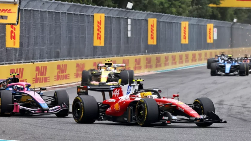Hamilton's Fiery Exchange: A Closer Look at the Spicy Gesture Caught on F1 Cameras