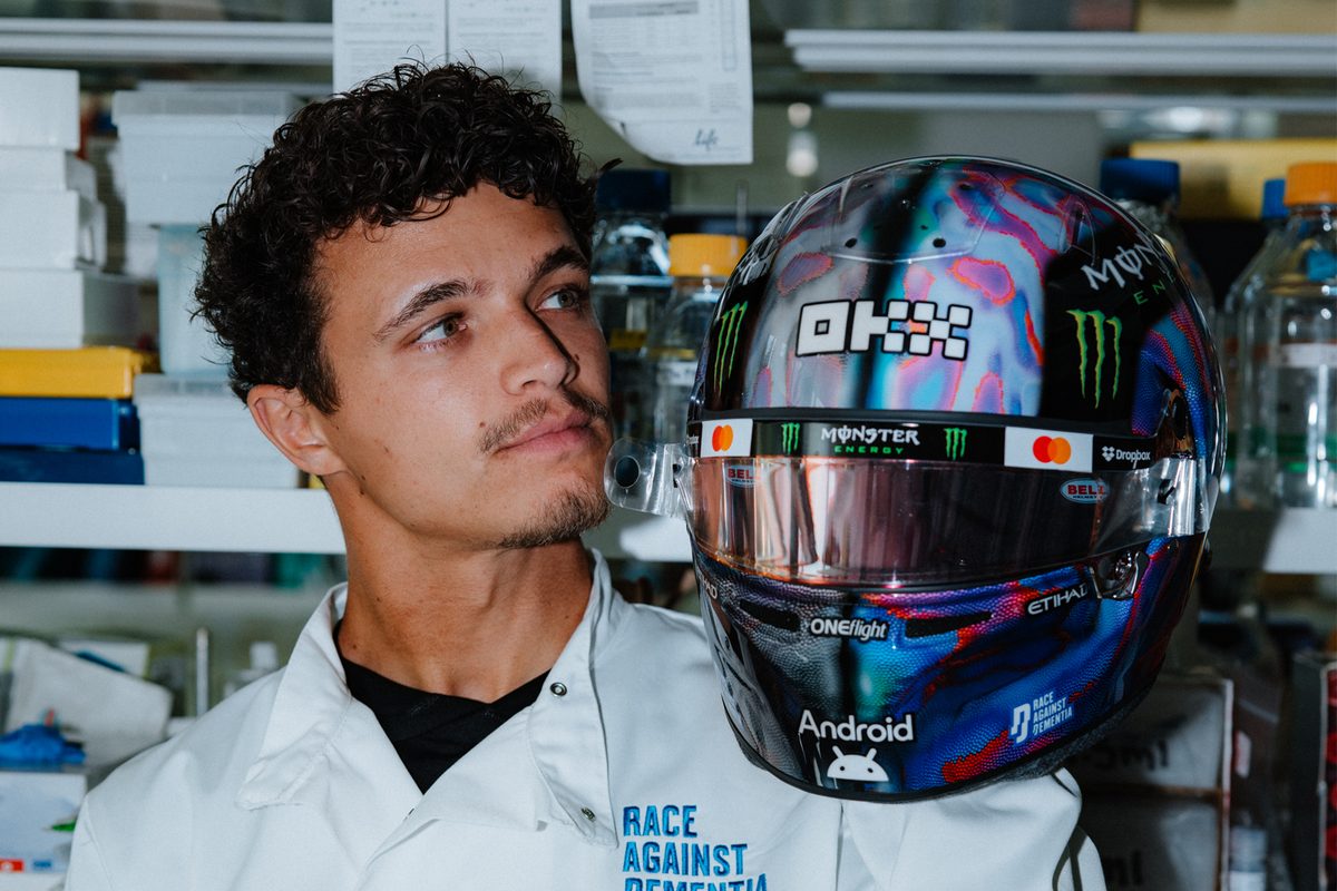 Unveiling the Spectacular: Norris's Exclusive Helmet Design for F1's Canadian Grand Prix
