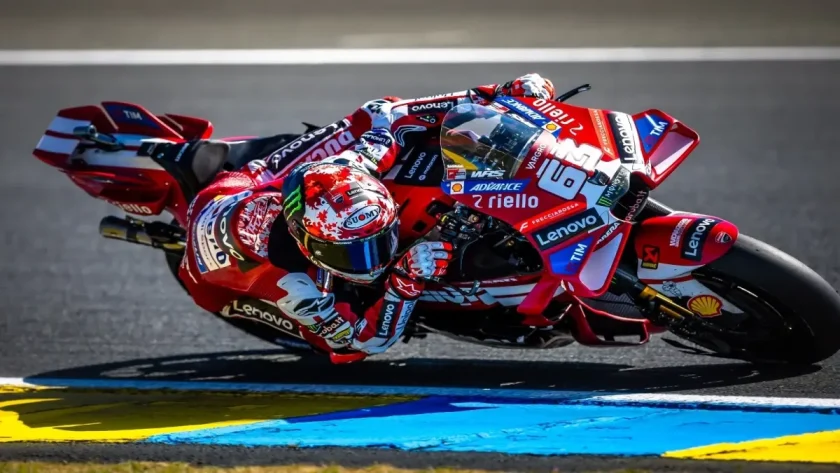 Francesco Bagnaia Dominates to Claim Pole Position in Thrilling French MotoGP Qualifying Session