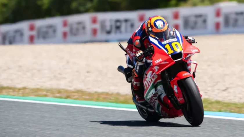 Luca Marini Sets the Pace at Le Mans MotoGP Opening Practice Session