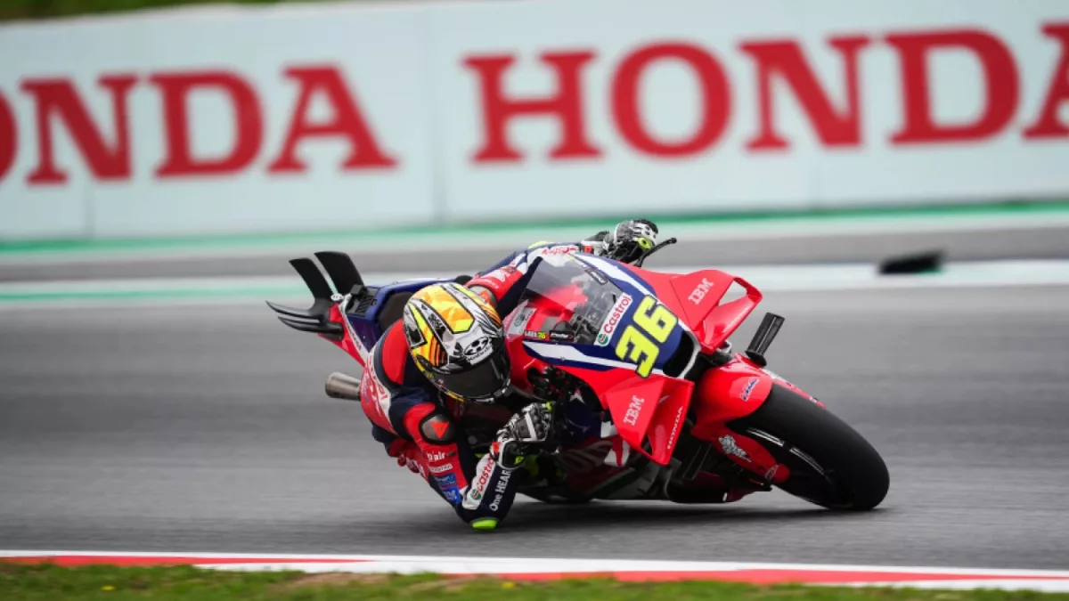 Joan Mir fastest in final Barcelona MotoGP session