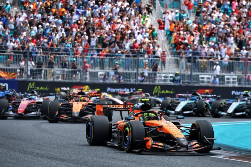 McLaren Roars to Victory with Historic 1-2 Finish in Miami Sprint Race