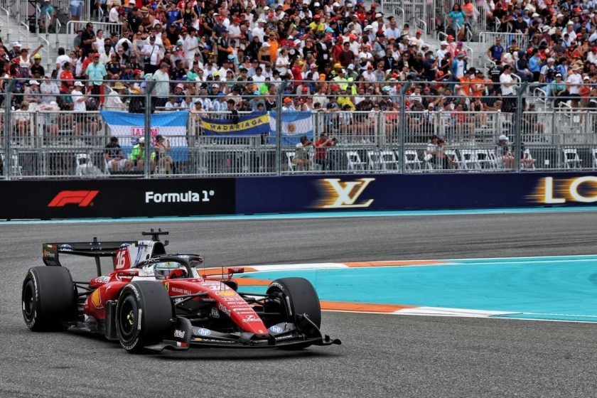 Leclerc given 20-second penalty for repeated cuts after spin