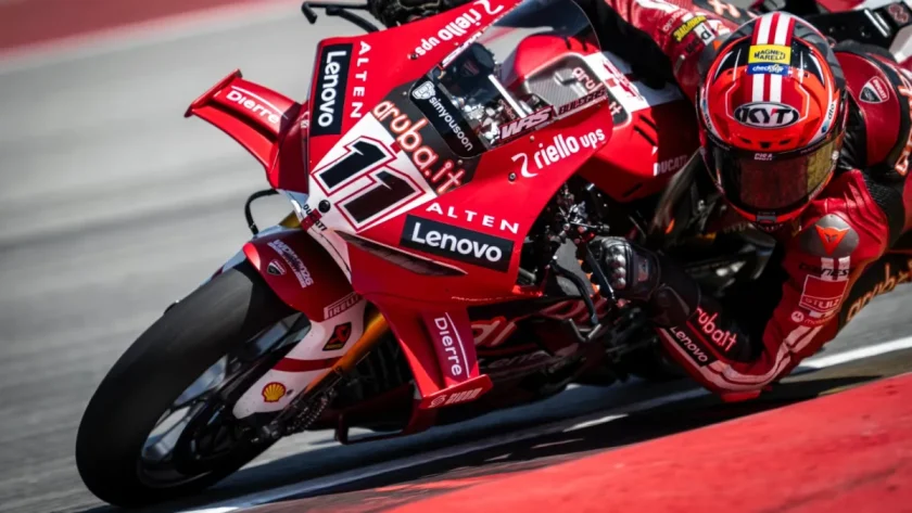 Nicolo Bulega extends WorldSBK unbeaten streak with Aragon Race 1 victory