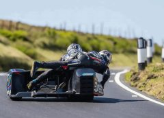2026 Isle of Man TT qualifying red flagged during Sidecar session
