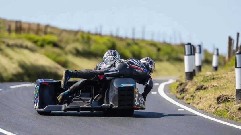 2026 Isle of Man TT qualifying red flagged during Sidecar session