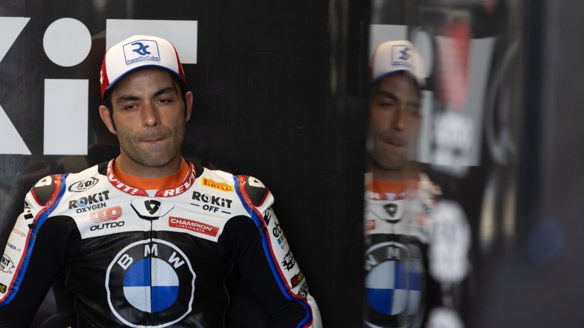 Danilo Petrucci Adds to BMW's Hungary WorldSBK Misfortune with Double Trouble