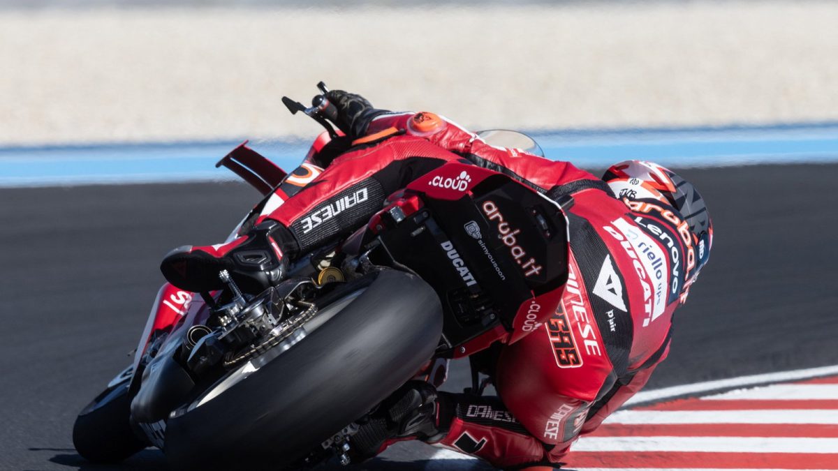 Bulega Shines in Red-Flagged Friday Practice at the 2026 Czech WorldSBK Event