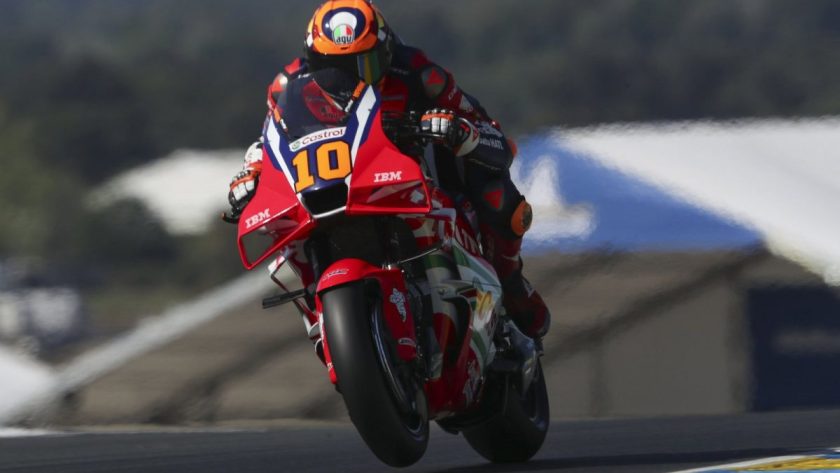 Luca Marini Takes Charge: Dominating French MotoGP FP1 with Revamped Honda Performance