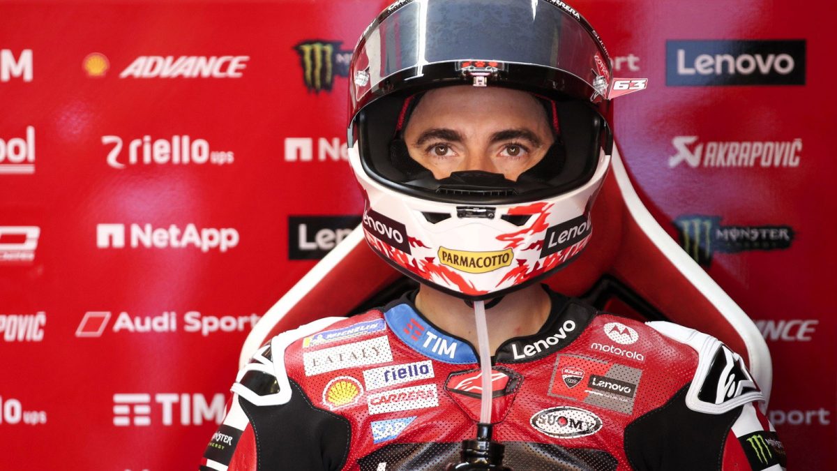 Pecco Bagnaia sets scorching Panigale lap ahead of Italian MotoGP