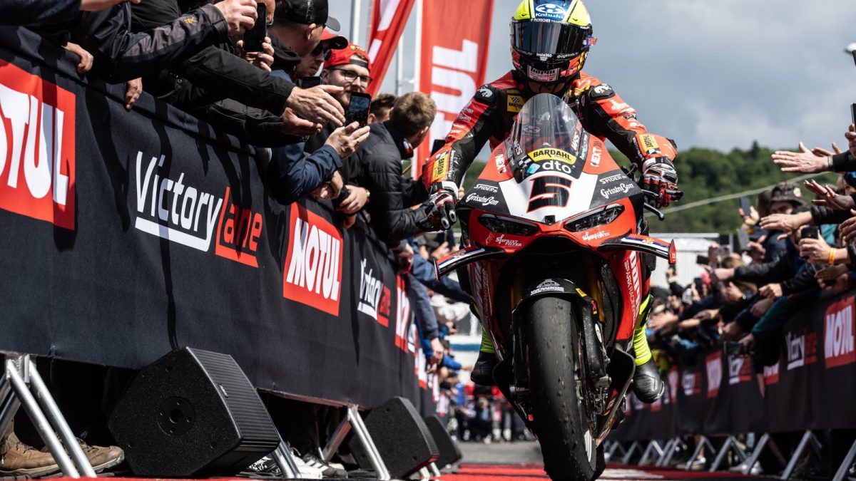 Ducati Triumphs: A Milestone Czech WorldSBK Victory for Proud Rider
