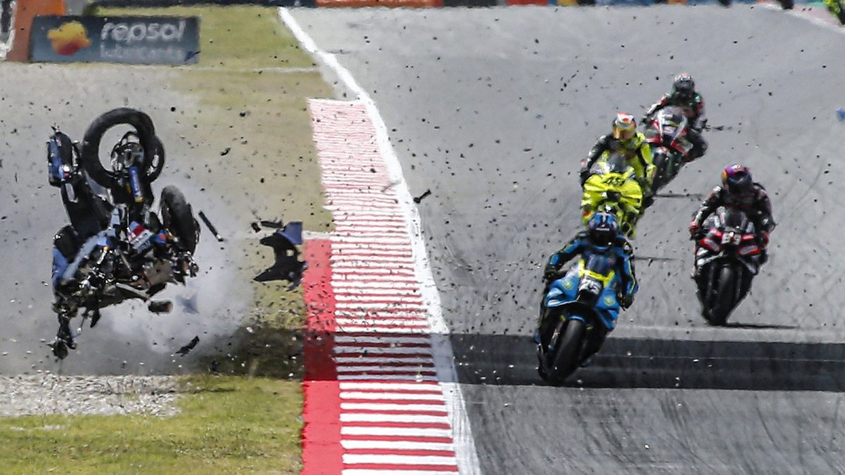 Alex Marquez details first thoughts about horror Catalunya MotoGP crash