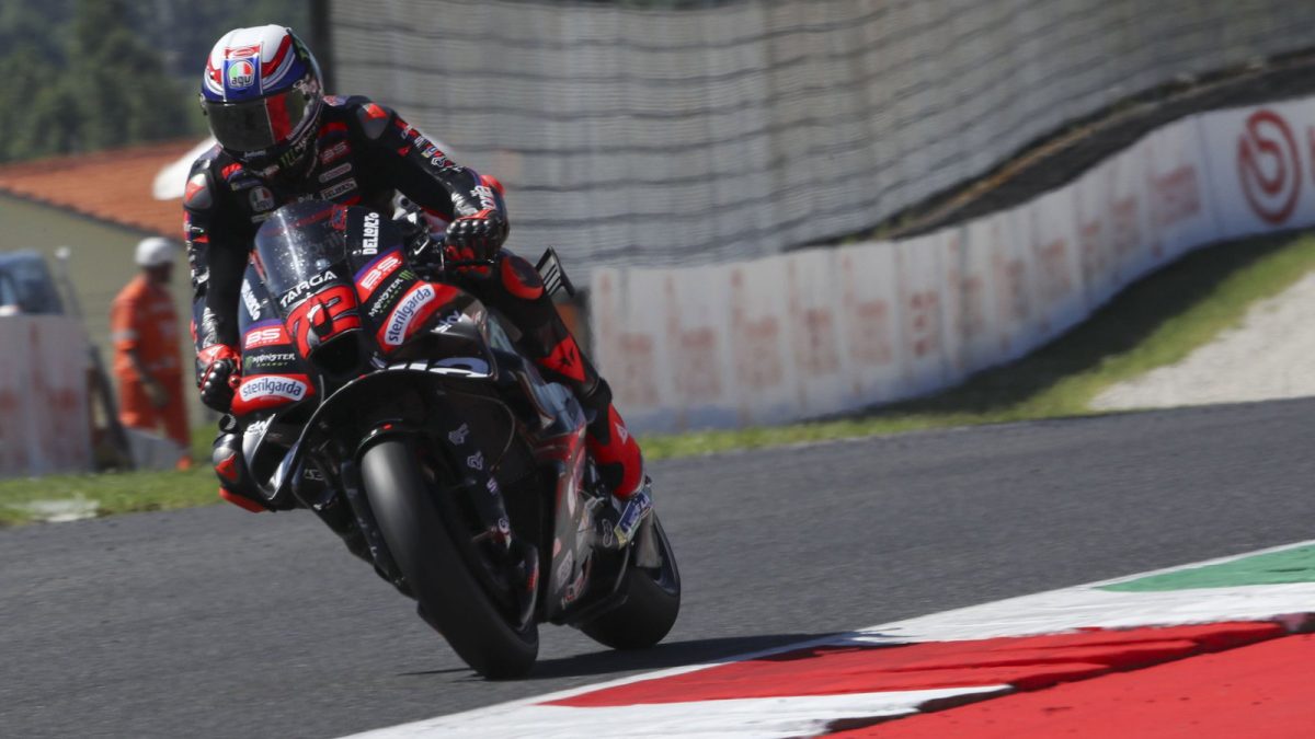 Bezzecchi Shatters Records and Aprilia Dominates at Italian MotoGP Qualifying