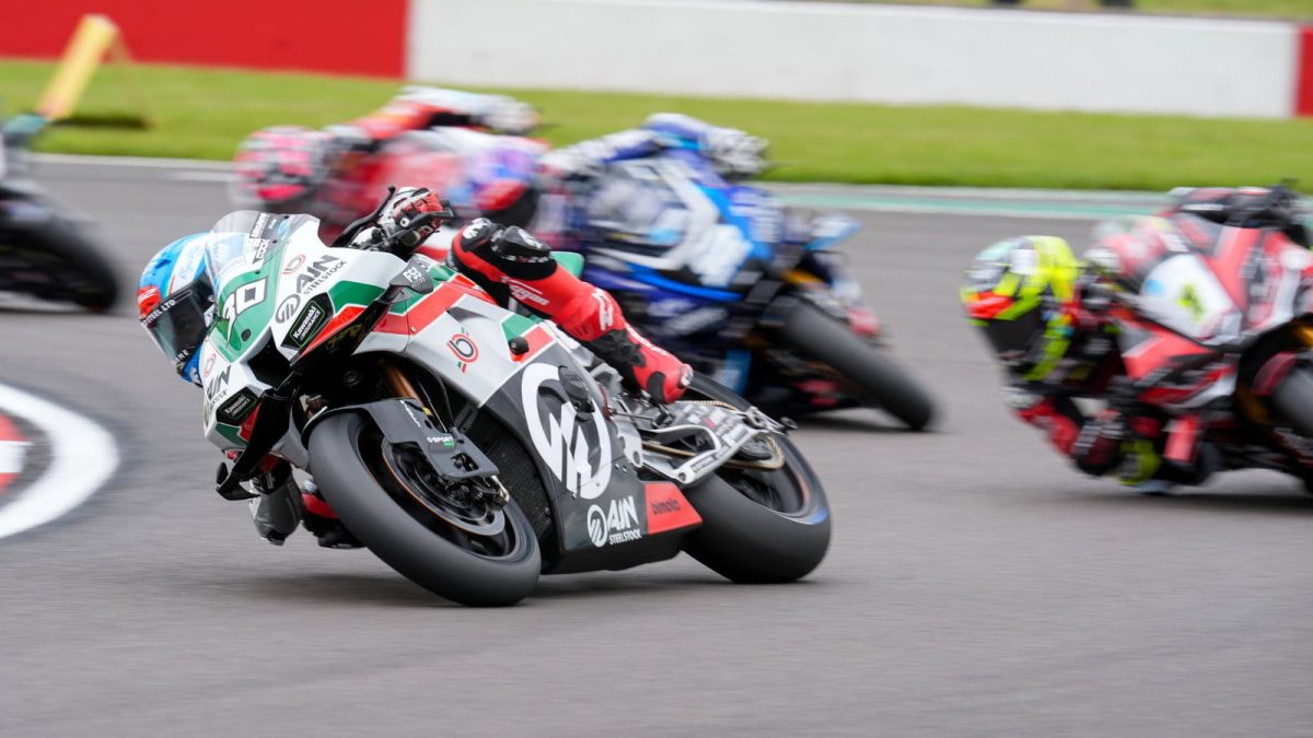 Max Cook &ldquo;couldn&rsquo;t have gone much better&rdquo; in BSB race one at Donington