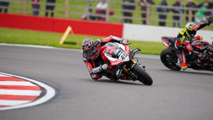 Rising Star Max Cook Earns High Praise from Champion Scott Redding at Donington BSB Race