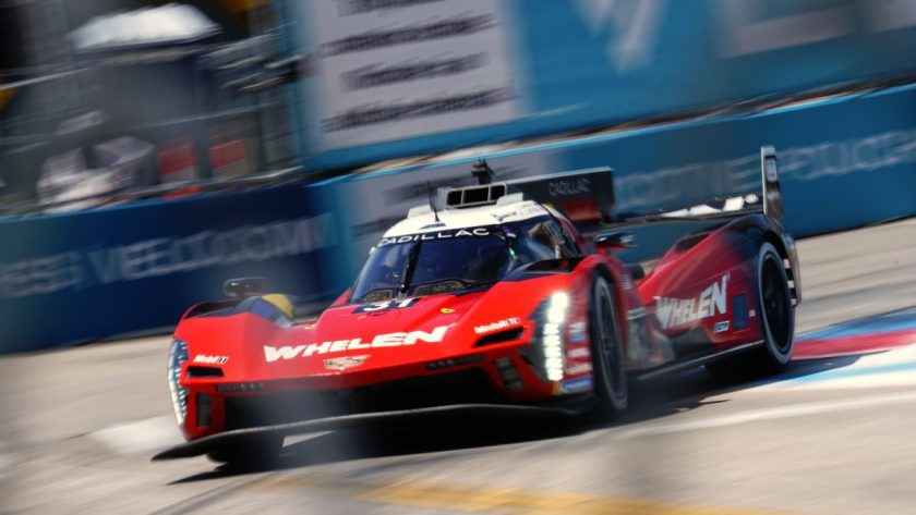 Action Express Cadillac tops both IMSA practice sessions at Detroit