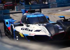 Dries Vanthoor Dominates in IMSA Detroit Practice