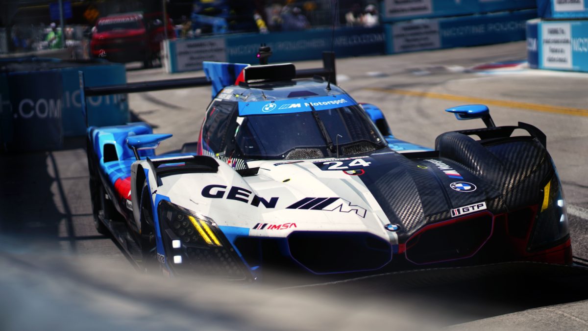 Dries Vanthoor Dominates in IMSA Detroit Practice