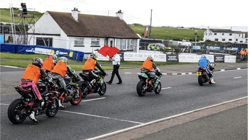 Turmoil on the Track: North West 200 Practice Grinds to a Halt with Red Flag Drama
