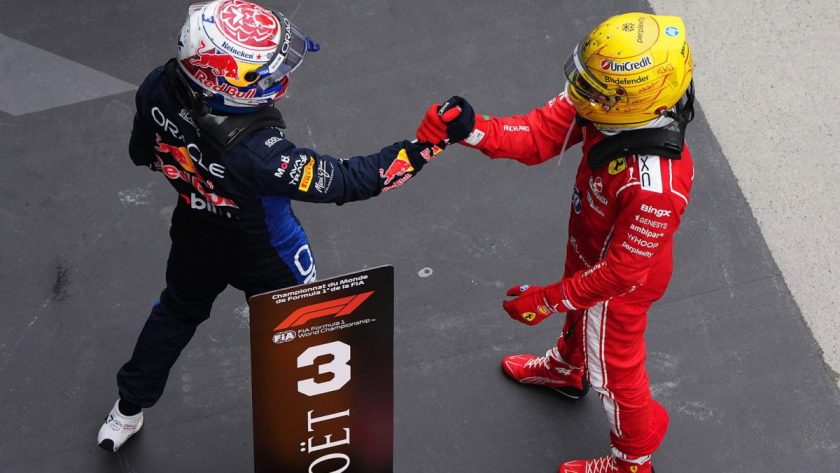 Thrilling F1 Showdown: Lewis Hamilton's Epic Battle with Max Verstappen