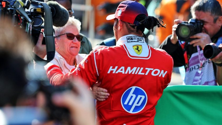 Hamilton's Winning Strategy: Empowering Presence of Mother as Lucky Charm in F1 Races Ignites Success for Ferrari