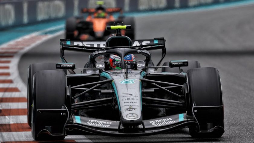 Uncovering the Speed Secrets: McLaren's Analysis Reveals the Advantages of Mercedes' F1 Car Over Its Own MCL40 Upgrade