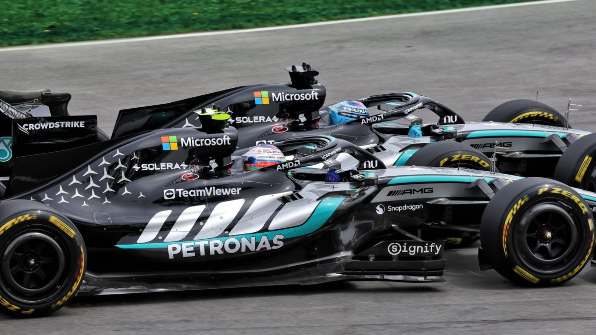 Intense Rivalry Unfolds: Kimi Antonelli Expresses Displeasure with George Russell's Tactics in F1 Sprint Clash