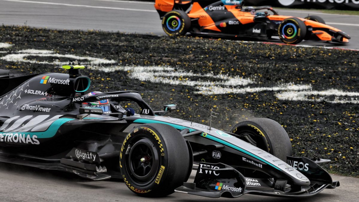 Seizing the Opportunity: Lando Norris' Perspective on the Mercedes Showdown