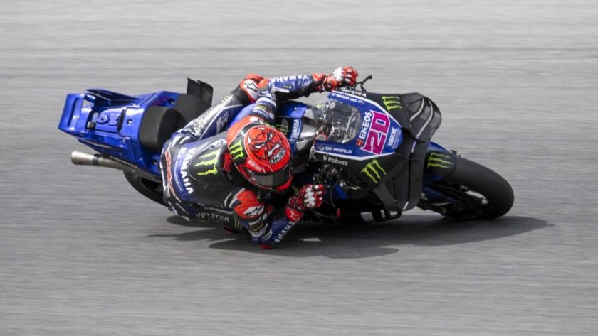 Fabio Quartararo's Judgement on Yamaha's Cutting-Edge V4 Wing