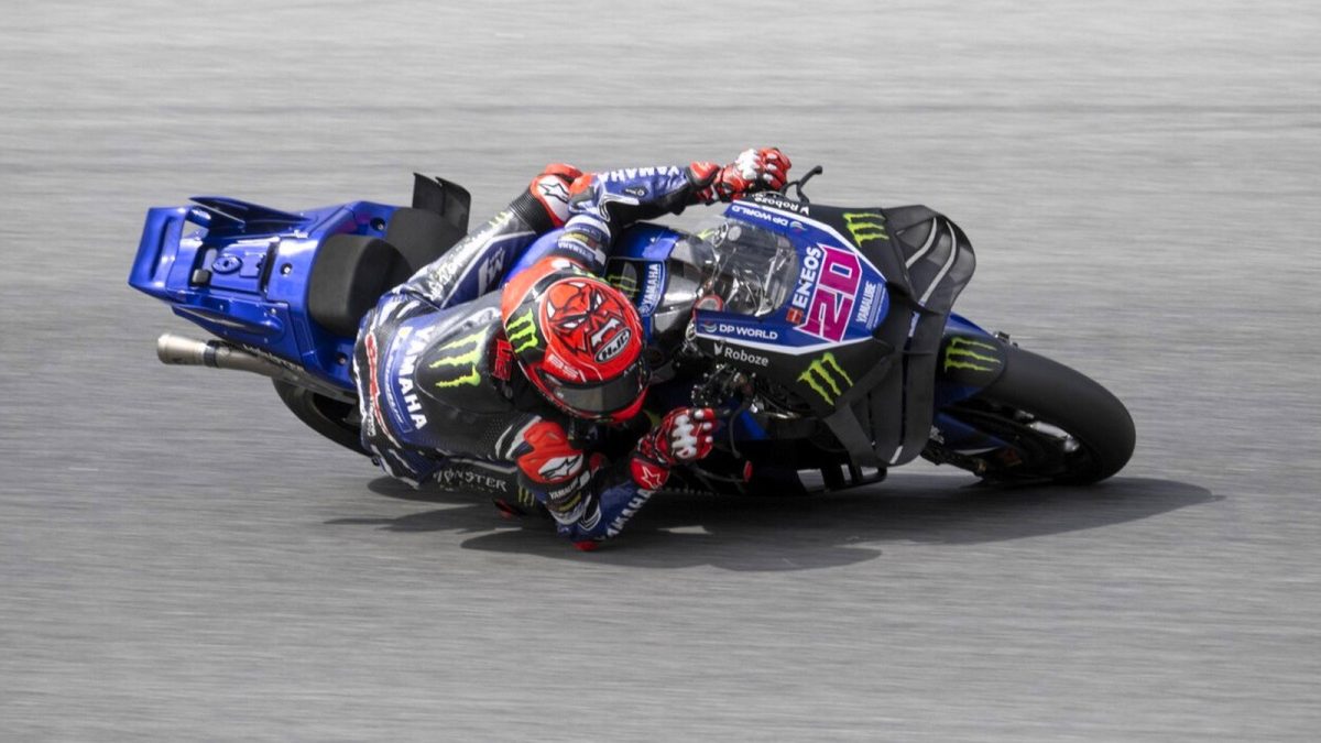 Fabio Quartararo's Judgement on Yamaha's Cutting-Edge V4 Wing