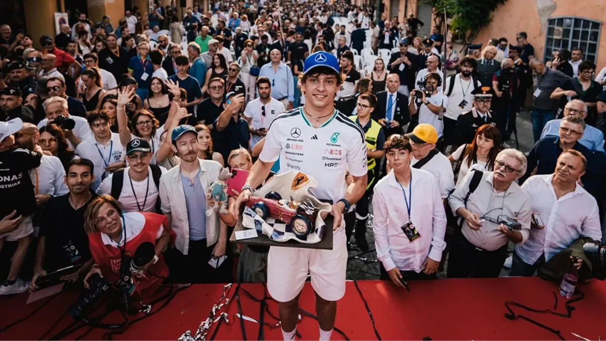 Determined Kimi Antonelli Ponders Ferrari F1 Future as He Clinches Prestigious Driver Award