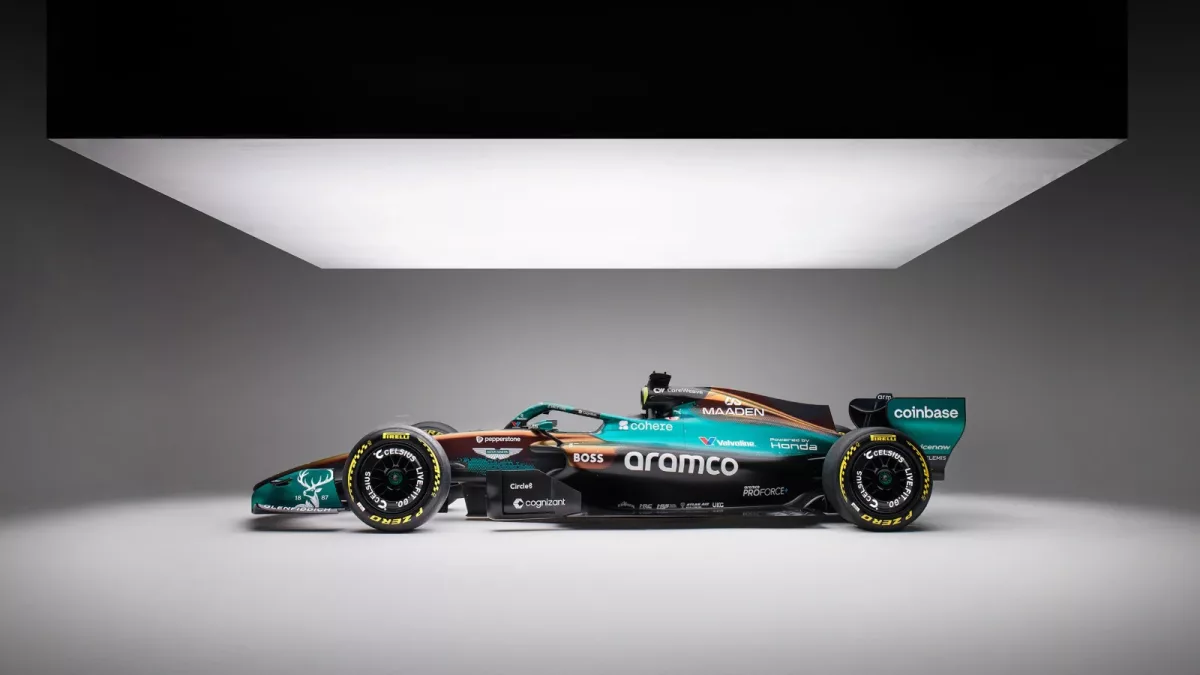 Unveiling Elegance: Aston Martin's Spectacular Copper Livery for the Monaco Grand Prix
