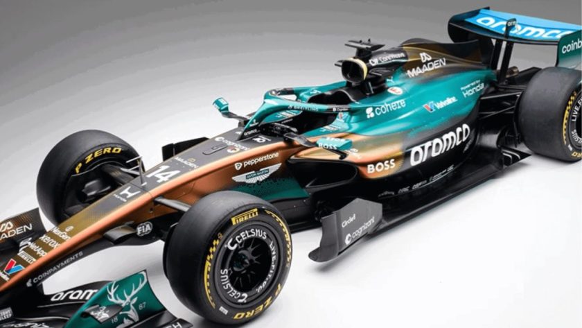 Revving Up Style: Aston Martin's Head-Turning Two-Tone Livery for Monaco Grand Prix